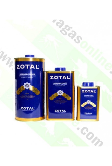 Zotal:Desinfectante para instalaciones agrícolas y ganaderas.