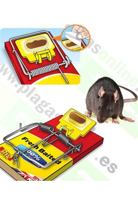 Trampa para ratones, trampas reutilizables para ratas de muerte